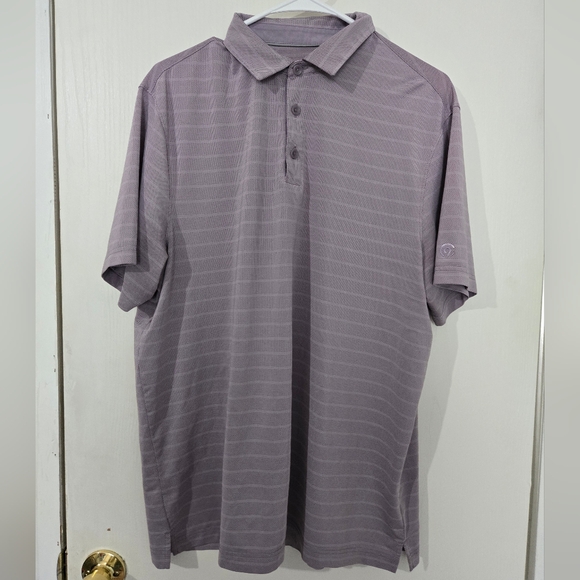 Large Champion Men's Lavender Polo Shirt. Lightweight - Picture 1 of 6